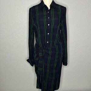 UNTUCKit Devon Plaid Shirt Dress 6